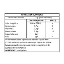 Cargar imagen en el visor de la galería, Crema de maní - Natural 800 g