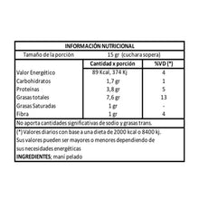 Cargar imagen en el visor de la galería, Crema de maní - Natural 680 g