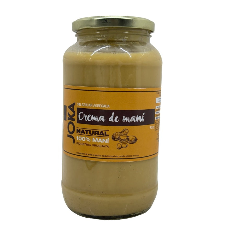 Crema de maní - Natural 800 g