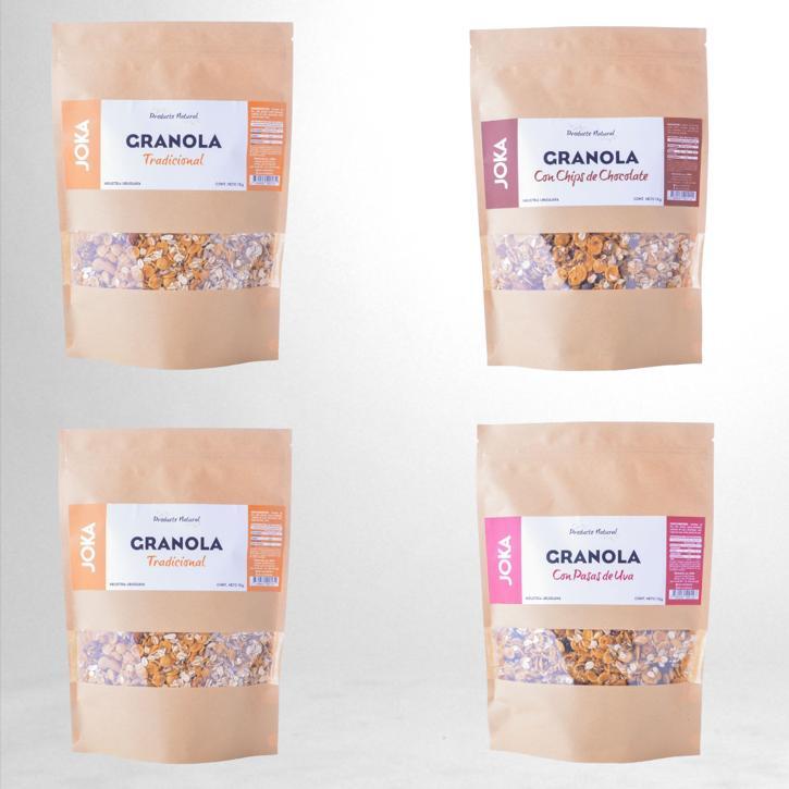 Combo Mix granolas x 4 (1 Kg)