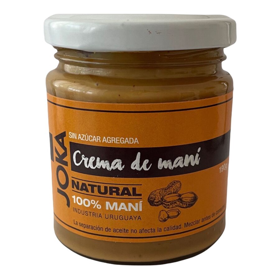 Crema de maní - Natural 190 g